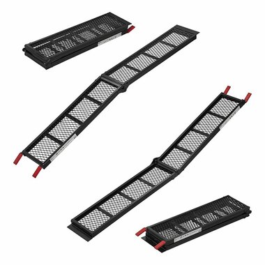 Rampe en acier, pliable, 203x28cm, 340kg par piece