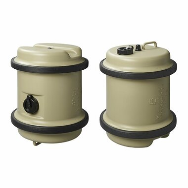 Reservoir d'eau propre Aquaroll 40L beige