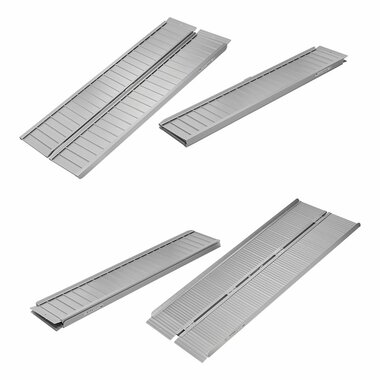 Rampe pliante en aluminium pour fauteuil roulant 183x73cm 270kg