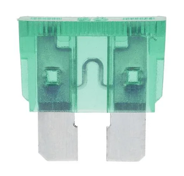 Fusibles a lame standard 30A vert
