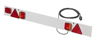 Barre d'eclairage LED avec feu antibrouillard LED + cable 6M