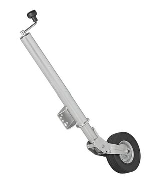 Roue avant 570/60 mm jante metal avec pneu caoutchouc 220 x 65 mm pliable 300 kg