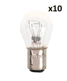 Ampoule voiture 12V 21/5W BAY15d x10 piece