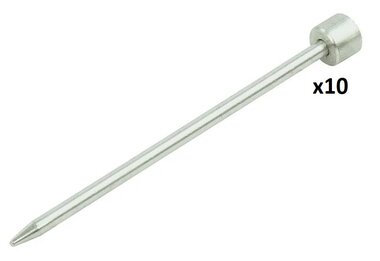 Goupille de roche 15cm aluminium x10 pieces