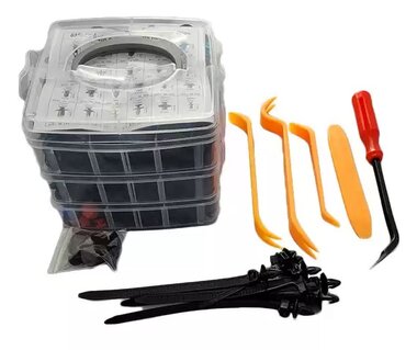 Outils en plastique pour voitures 680 pieces