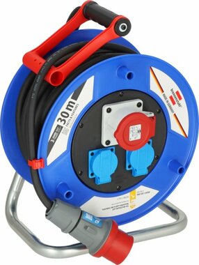 Enrouleur de cable industrie chantiers Garant CEE 1 IP44 30m H07RN-F 5G2,5