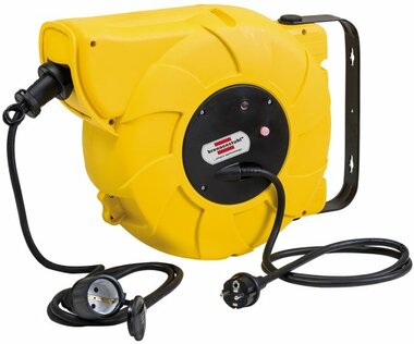 Enrouleur de cable automatique IP44 16+2m H07RN-F 3G1,5
