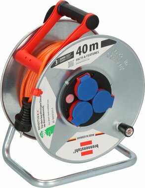 Tambour de cable Garant S IP44 40m AT-N05V3V3-F 3G1,5
