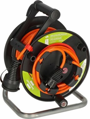 Garant G Bretec IP44 Devidoir de jardin en plastique recycle 23 + 2m AT-N05V3V3-F3G1,5