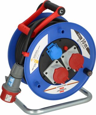 Tambour de cable industriel de chantier Garant CEE IP44 30m H07RN-F 5G2,5