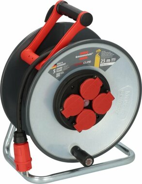 Professional SteelCore Enrouleur de cable SC 2100 IP44, 25m H07RN-F 3G2,5