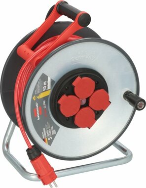 Professional SteelCore Enrouleur de cable SC 5110 IP44, 50m H07BQ-F 3G1,5