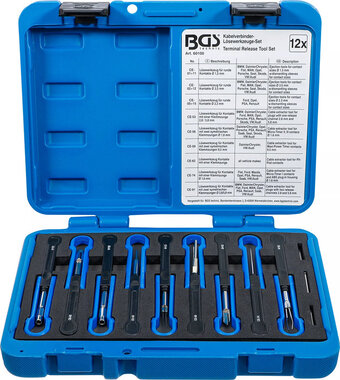 Jeu doutils pour de deconnexions de serre-c bles universels 12 pieces