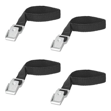Sangles de serrage a boucle metallique 18 mm-40 cm - Lot de 4