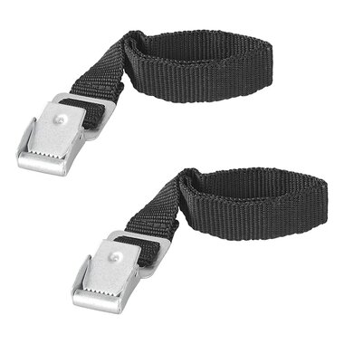 Sangles de serrage a boucle metallique 18 mm-50 cm - Lot de 2