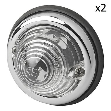 Lampe de marquage blanche 70mm PM x2 pieces