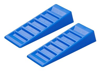 Bloc de rampe 75 mm bleu - lot de 2 pieces