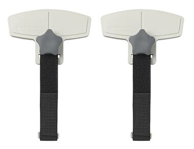 Clips de fixation pour store anti-battement - lot de 2 pieces