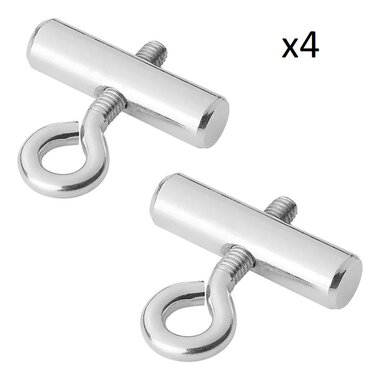Butee de rail d'auvent 7/8mm jeu de 4 pieces
