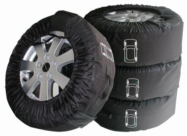 Housses de pneus professionnelles - lot de 4 pieces