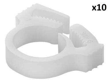 Collier de serrage a clip 12-14 mm x10 pieces
