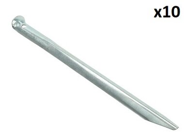 Piquet corniere en metal 30cm x10 pieces