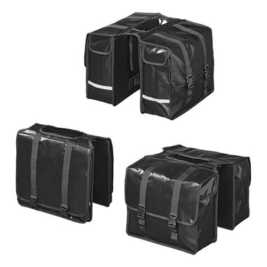 Sacoche double pour velo 40L impermeable