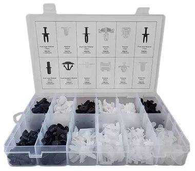 Assortiment de clips de garniture Mercedes-Benz – 270 pieces