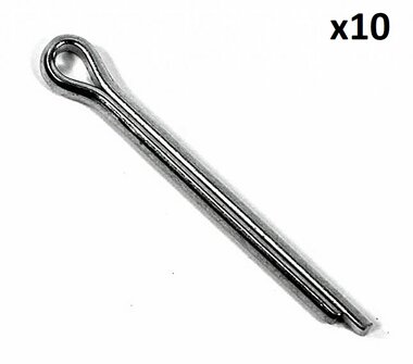 Goupille fendue 4 x 20 94 Vz x10 pieces