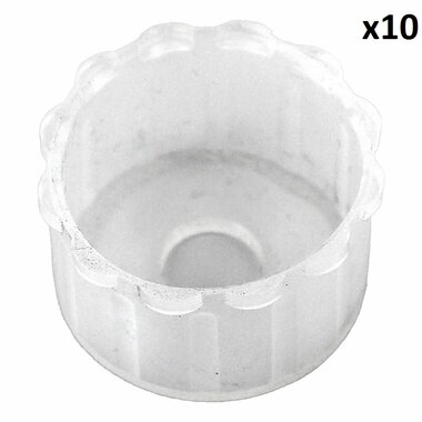 Capuchon de protection en plastique x10 pieces