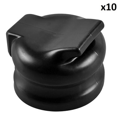 Capuchon pour prise remorque x10 pieces