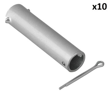 Axe pour roue jockey 48 mm x10 pieces