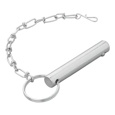 Goupille de verrouillage avec chaine diametre 14,3 mm