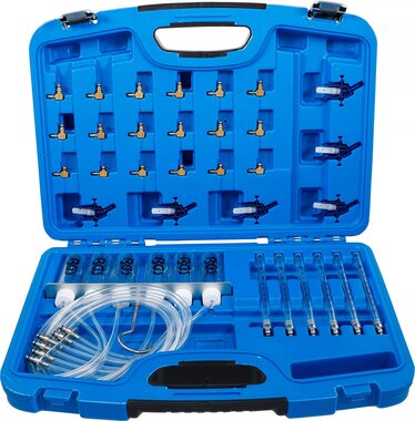 Kit de diagnostic de rail commun avec 24 adaptateurs