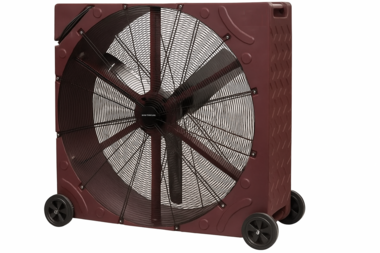 Mobiele ventilator PE dia 107cm 470W 230V