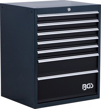 Armoire basse a tiroirs 7 tiroirs vide