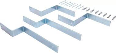 Jeu de crochets muraux pour jeu de table de pique-nique 4 pcs