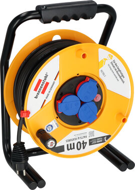 Enrouleur de cable pour industrie/chantier IP44 40 m H07RN-F 3G1,5