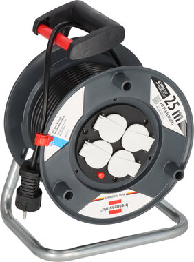 Enrouleur de cable E 25 m H05VV-F 3G1,5