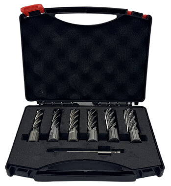 Jeu de meches carotter + mandrin 13 pcs - 50 mm, CM4