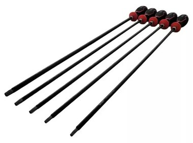 Jeu de tournevis Torx (extra long) T20 a T40
