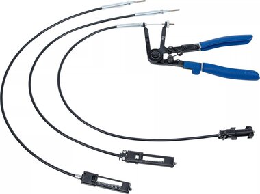 Pince pour colliers de serrage avec c bles Bowden interchangeables 635 - 670 mm