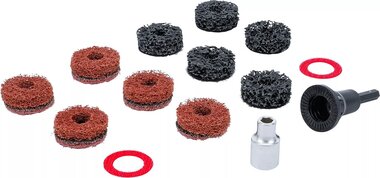 Jeu de meules de moyeu pour goujons et boulons decrous de roues 14 pieces