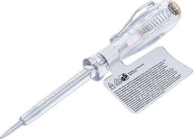 Testeur de tension 125 - 250 V 150 mm