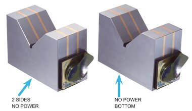 Bloc en V magnetique 8 mm - 120 mm