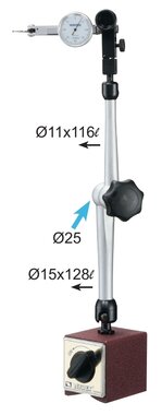 Base magnetique force de serrage 100 kg