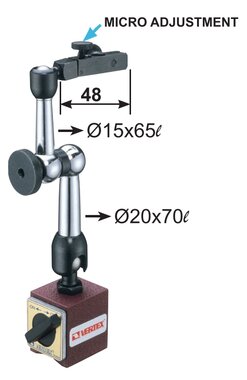 Base magnetique force de serrage 30 kg