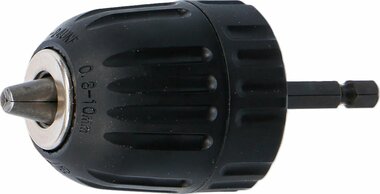 Mandrin de serrage rapide 0,8 - 10 mm empreinte six pans male (1/4)