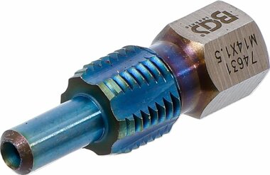 Filiere avec boulon de guidage pour capteurs de temperature M14 x 1,5