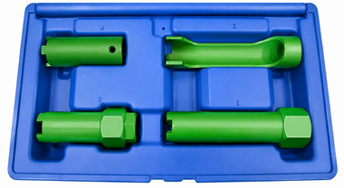 Jeu de douilles pour injecteurs camion 4 pieces